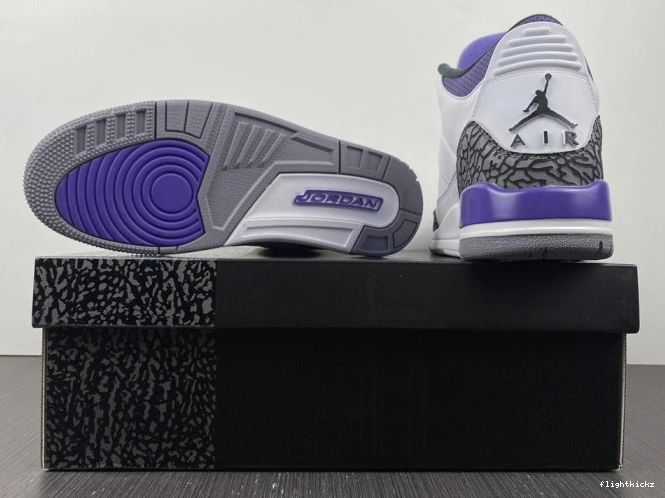 Jordan Retro CT8532-105 3 Air 'Dark Iris' 1127